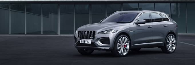 New Jaguar F-Pace: luxurious, connected, electrified.