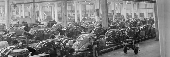 Historic timeline of Volkswagen