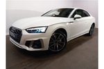 New Audi A5 Coupe 40 TFSI 204 S Line 2dr S Tronic in Glacier white, metallic at Worcester Audi