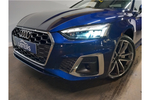 Image two of this New Audi A5 Coupe 40 TFSI 204 S Line 2dr S Tronic in Navarra blue, metallic at Worcester Audi