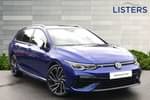 2023 Volkswagen Golf Estate 2.0 TSI R 4Motion 5dr DSG in Lapiz Blue at Listers Volkswagen Evesham
