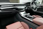 Image two of this 2023 Audi A8 Saloon L 60 TFSI e Quattro S Line 4dr Tiptronic in Sebring black, crystal effect at Worcester Audi