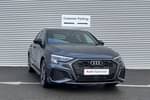 2023 Audi A3 Sportback 45 TFSI e S Line Competition 5dr S Tronic (C+S) in Daytona grey, pearl effect at Coventry Audi