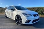 2023 SEAT Ibiza Hatchback 1.0 TSI 110 FR Sport 5dr in Nevada White at Listers SEAT Worcester