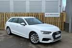 2023 Audi A4 Avant 35 TFSI Sport 5dr S Tronic (17" Alloy) in Arkona white, solid at Worcester Audi