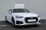 2024 Audi A5 Sportback 35 TFSI S Line 5dr S Tronic in Arkona white, solid at Coventry Audi