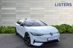 2024 Volkswagen ID.7 Hatchback 210kW Launch Edition Pro 77kWh 5dr Auto in Glacier White at Listers Volkswagen Nuneaton