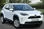 2022 Toyota Yaris Cross Estate 1.5 Hybrid Icon 5dr CVT in White at Listers Toyota Nuneaton
