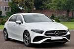 2024 Mercedes-Benz A Class Hatchback A180 AMG Line Premium 5dr Auto in digital white at Mercedes-Benz of Lincoln