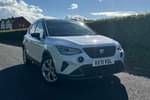 2021 SEAT Arona Hatchback 1.0 TSI 110 FR 5dr DSG in White at Listers SEAT Worcester