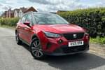 2021 SEAT Arona Hatchback 1.0 TSI SE Technology 5dr in Desire Red at Listers SEAT Worcester