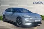 2024 Volkswagen ID.7 Hatchback 210kW Launch Edition Pro 77kWh 5dr Auto in Scale Silver Metallic Black Roof at Listers Volkswagen Stratford-upon-Avon
