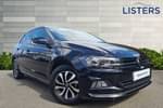 2021 Volkswagen Polo Hatchback Special Editions 1.0 TSI 95 Active 5dr in Deep black at Listers Volkswagen Coventry