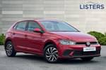 2022 Volkswagen Polo Hatchback 1.0 TSI Life 5dr in Kings Red at Listers Volkswagen Worcester