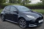 2021 Toyota Yaris Hatchback 1.5 Hybrid Design 5dr CVT (Panoramic Roof) in Black at Listers Toyota Lincoln