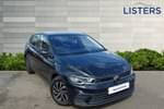 2023 Volkswagen Polo Hatchback 1.0 TSI Life 5dr in Deep black at Listers Volkswagen Coventry