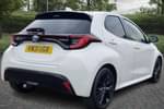 Image two of this 2021 Toyota Yaris Hatchback 1.5 Hybrid Dynamic 5dr CVT in White at Listers Toyota Nuneaton