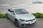 2023 Volkswagen Polo Hatchback 1.0 TSI Life 5dr in Reflex silver at Listers Volkswagen Coventry