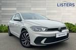 2022 Volkswagen Polo Hatchback 1.0 TSI Life 5dr in Ascot Grey at Listers Volkswagen Coventry