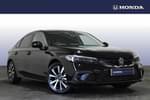 2024 Honda Civic Hatchback 2.0 eHEV Elegance 5dr CVT in Crystal Black at Listers Honda Stratford-upon-Avon
