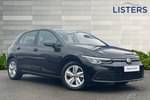 2021 Volkswagen Golf Hatchback 1.5 eTSI 150 Life 5dr DSG in Deep black at Listers Volkswagen Stratford-upon-Avon