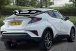 Image two of this 2019 Toyota C-HR Hatchback 1.2T Excel 5dr CVT AWD in White at Listers Toyota Grantham
