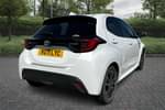 Image two of this 2021 Toyota Yaris Hatchback 1.5 Hybrid Design 5dr CVT in White at Listers Toyota Stratford-upon-Avon