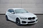 2019 BMW 1 Series Hatchback Special Edition 118i (1.5) M Sport Shadow Edition 3dr in Alpine White at Listers Boston (BMW)