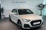 2022 Audi A1 Sportback 30 TFSI 110 S Line 5dr S Tronic in Shell White at Birmingham Audi