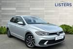 2023 Volkswagen Polo Hatchback 1.0 TSI Life 5dr in Reflex silver at Listers Volkswagen Evesham