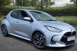 2022 Toyota Yaris Hatchback 1.5 Hybrid Design 5dr CVT in Silver at Listers Toyota Lincoln