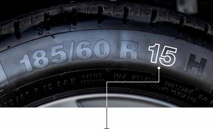 The Wheel Diameter of the Tyre
