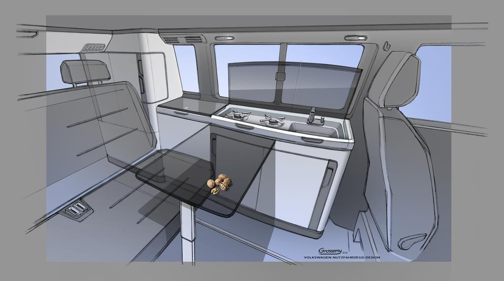 Volkswagen California 6.1 Interior Volkswagen California 6.1 Interior