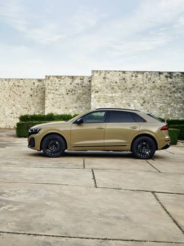 Drive away in a new Audi Q8 Black Edition from Listers Audi.