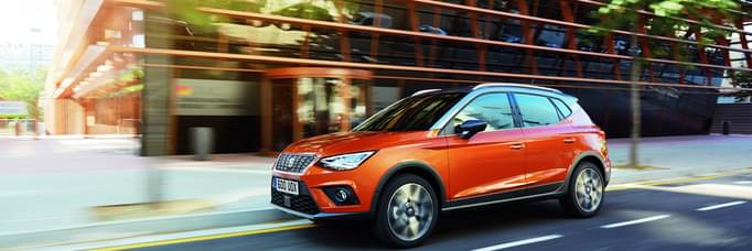 SEAT Arona wins what car? small SUV of the year 