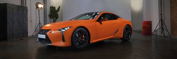 Lexus reveals LC 'Matte Prototype' at 2019 Barcelona Motor Show