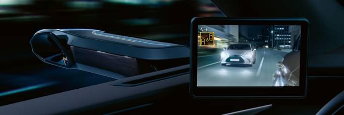 Lexus unveils debut of Digital Side-View Monitors