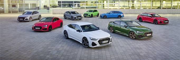 How does Audi create an RS model?
