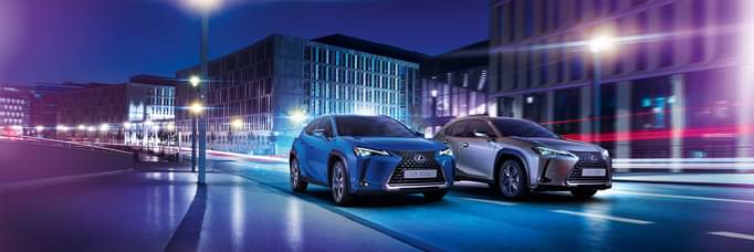 New all-electric Lexus UX 300e.  