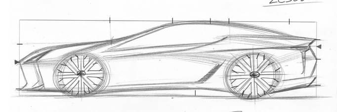 How to draw a car, with Lexus design chief Koichi Suga