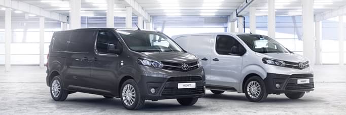Toyota's Proace duo secures top honours.