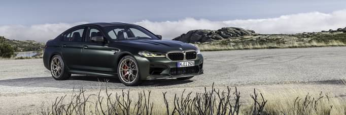 Introducing the new BMW M5 CS limited-run special edition. 