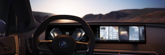 The all-new intelligent BMW iDrive