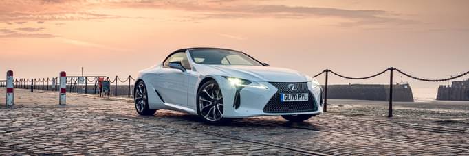 Lexus LC Convertible wins at Women's Car of the Year Awards.