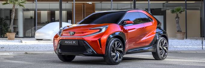 Toyota unveils Aygo X prologue concept car for A-segment