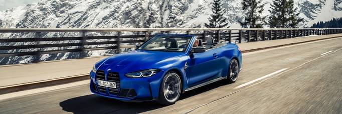 The new BMW M4 Competition Convertible with M xDrive