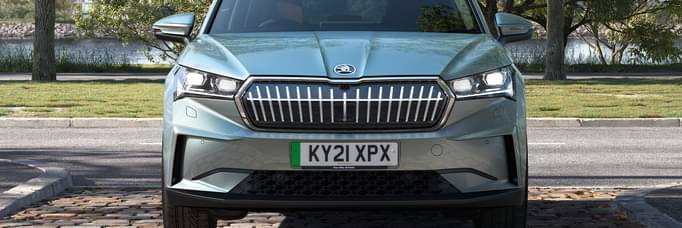 ENYAQ iV faces the future with new Crystal Face grille option