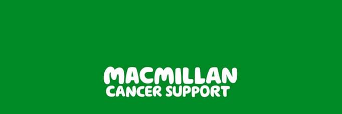 Proud to support Macmillan 2024-2025