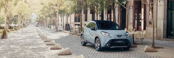 Drive tall with the Toyota Aygo X