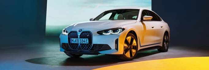 The i4, BMW's first-ever fully-electric Gran Coupé